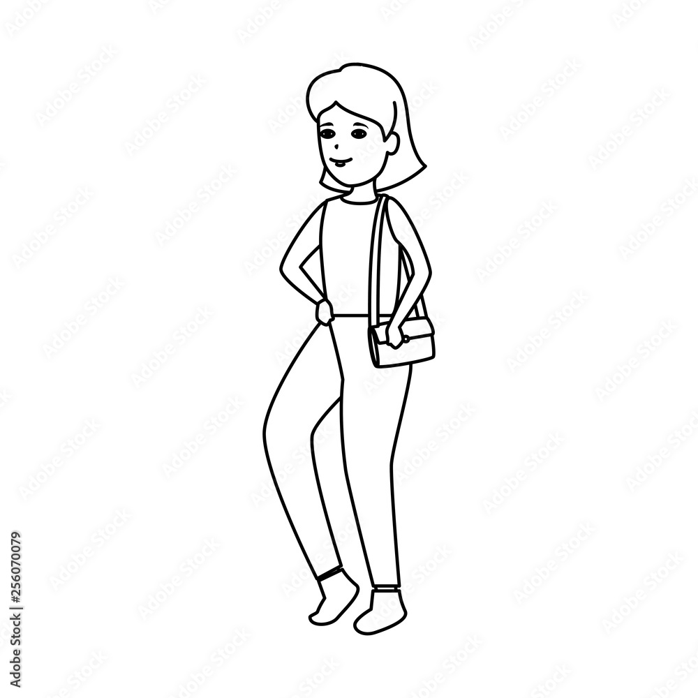 beautiful woman avatar character beautiful woman avatar character