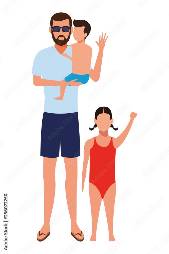 man and children avatar man and children avatar