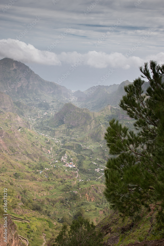 Fototapeta premium Ribeira Grande, Paul, Santo Antao Cap Vert
