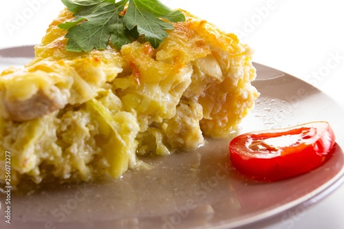 Chicken casserole meal chee...