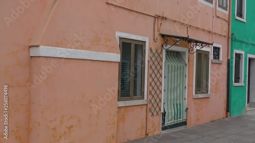 Wallpaper Mural 4K Venice, island of Burano, in the Venetian lagoon. View of the typical houses of various colors. Torontodigital.ca
