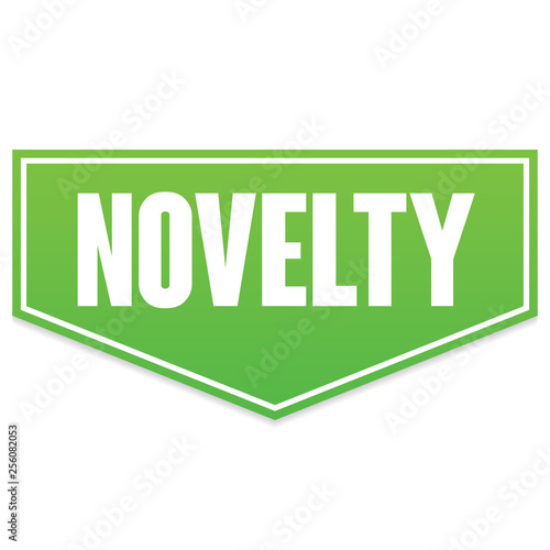 green vector banner novelty