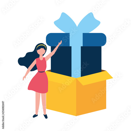 woman online shopping