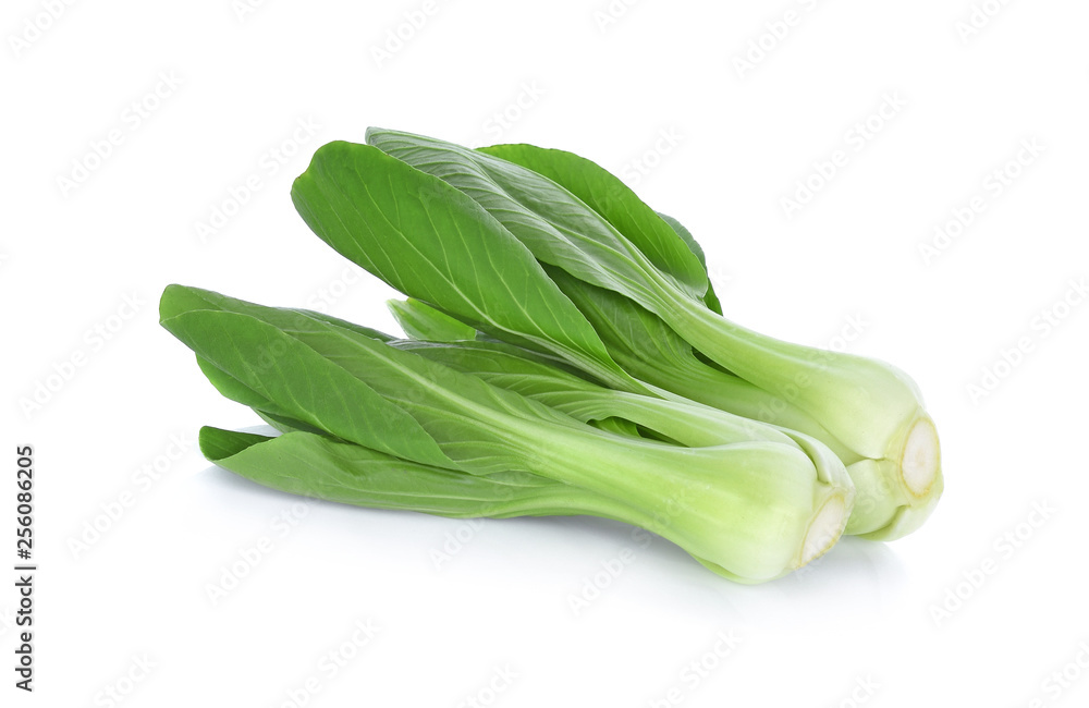 Bok choy (chinese cabbage) isolated on white Bok choy (chinese cabbage) isolated on white