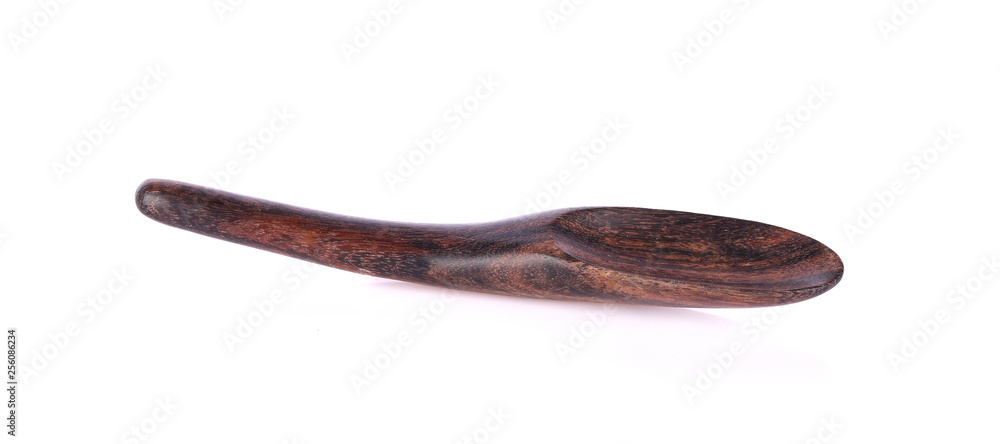 Guasa Massage wood on white background Guasa Massage wood on white background