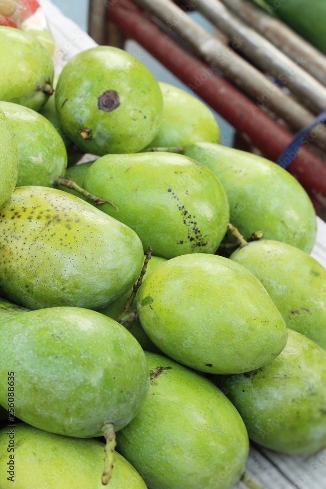 Mango fruit is delicious at street food Mango fruit is delicious at street food