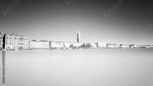 Panoramic View From Basilica di Santa Maria della salute venice italy