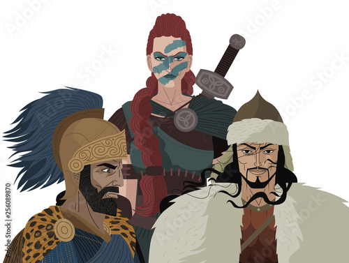 barbarians general warriors