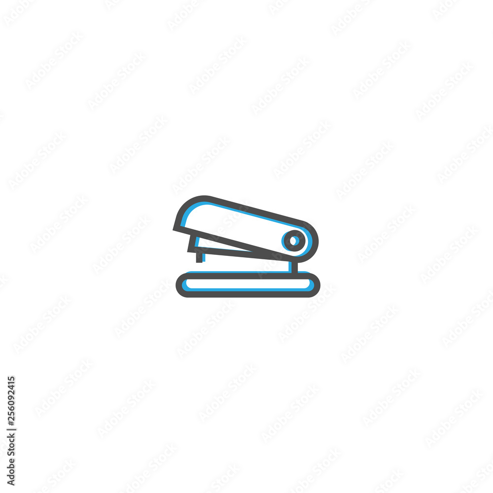 Stapler icon design. Stationery icon vector design Stapler icon design. Stationery icon vector design