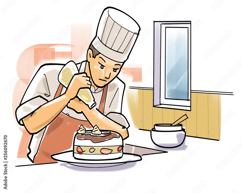 パティシエ Stock イラスト Adobe Stock
