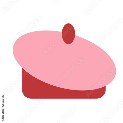 Beret flat illustration