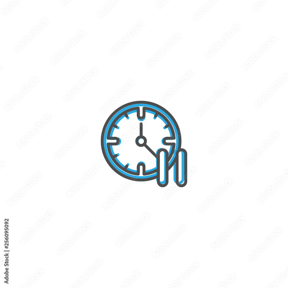Modern and minimalist icon design. Management icon vector design Modern and minimalist icon design. Management icon vector design