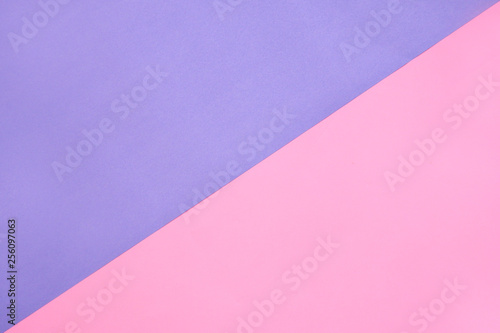 Beautiful Pink and Purple Pastel Color Paper Texture, Empty Flat. Trend Cute Colors, Minimal Pattern. Colorful of Backdrop Concept. Abstract Light Violet & Pink of Soft Paper Background with Top View.