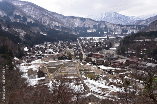 日本の世界遺産, 雪景色の白川郷