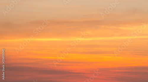 Fototapeta Naklejka Na Ścianę i Meble -  Orange sky background