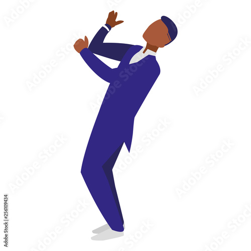 black musician jazz character