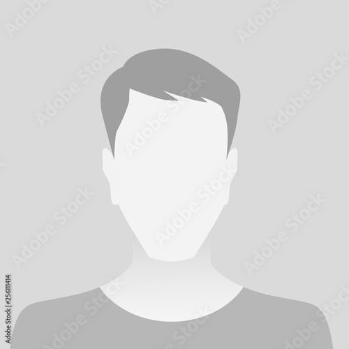 Person gray photo placeholder man