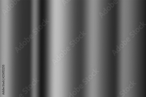 Abstract black gredient metal color theme satin texture background. Lighting effects of flash. Blurred vector background with light glare.