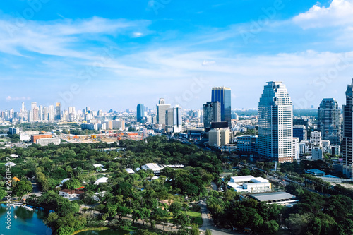 View of Bangkok city, Thailand © ponsulak