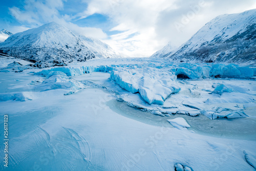 Spencer Glacier Alaska photo