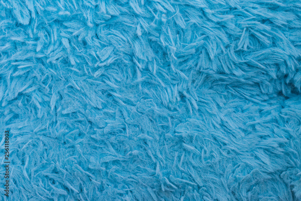 Beautiful sparkling artificial blue fur texture Beautiful sparkling artificial blue fur texture
