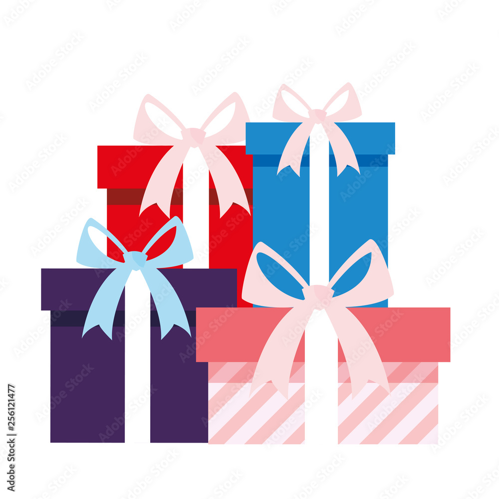gifts boxes presents icon gifts boxes presents icon