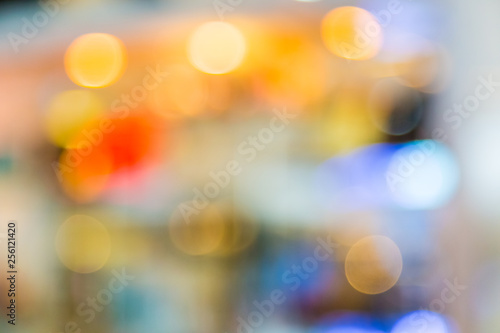 Colorful abstrack bokeh background © pandaclub23