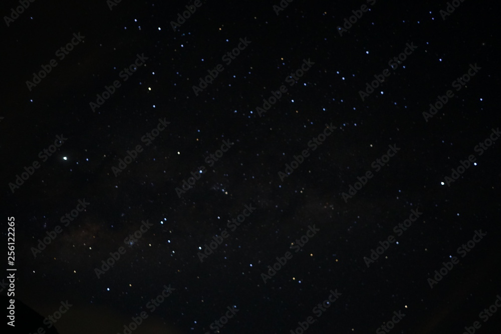 Fototapeta premium star on the mountain