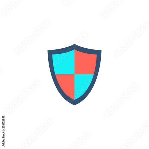 Shield protection icon.