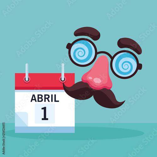 April fools joke cartoon