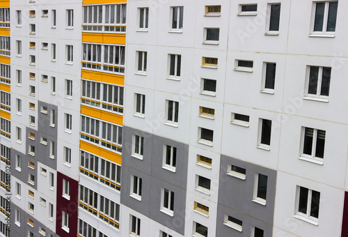 New panel high-rise building in Minsk