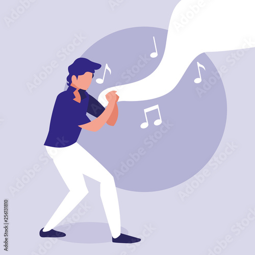 musician classic avatar character