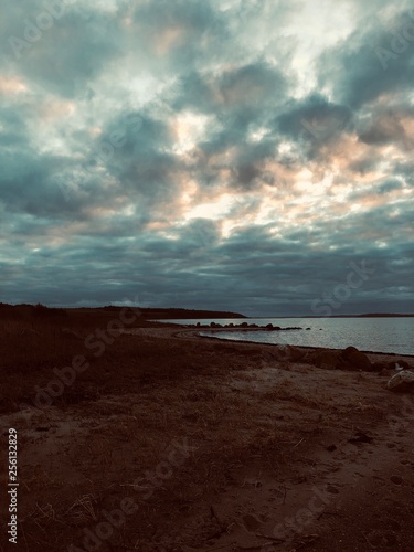 dramatic sky - Scandinavia