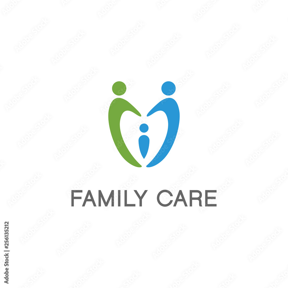 people care, healthcare logo design vector people care, healthcare logo design vector