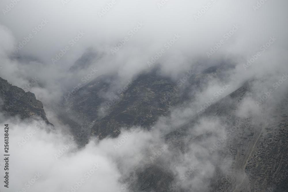 beautiful mountain in nature landscape view from Pakistan