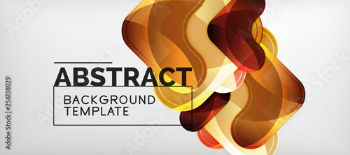 Techno lines, hi-tech futuristic abstract background template with arrow shapes
