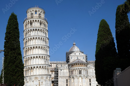 Cathedral St. Mary of the Assumption in the Piazza dei Miracoli in Pisa  Italy. Unesco World Heritage Site