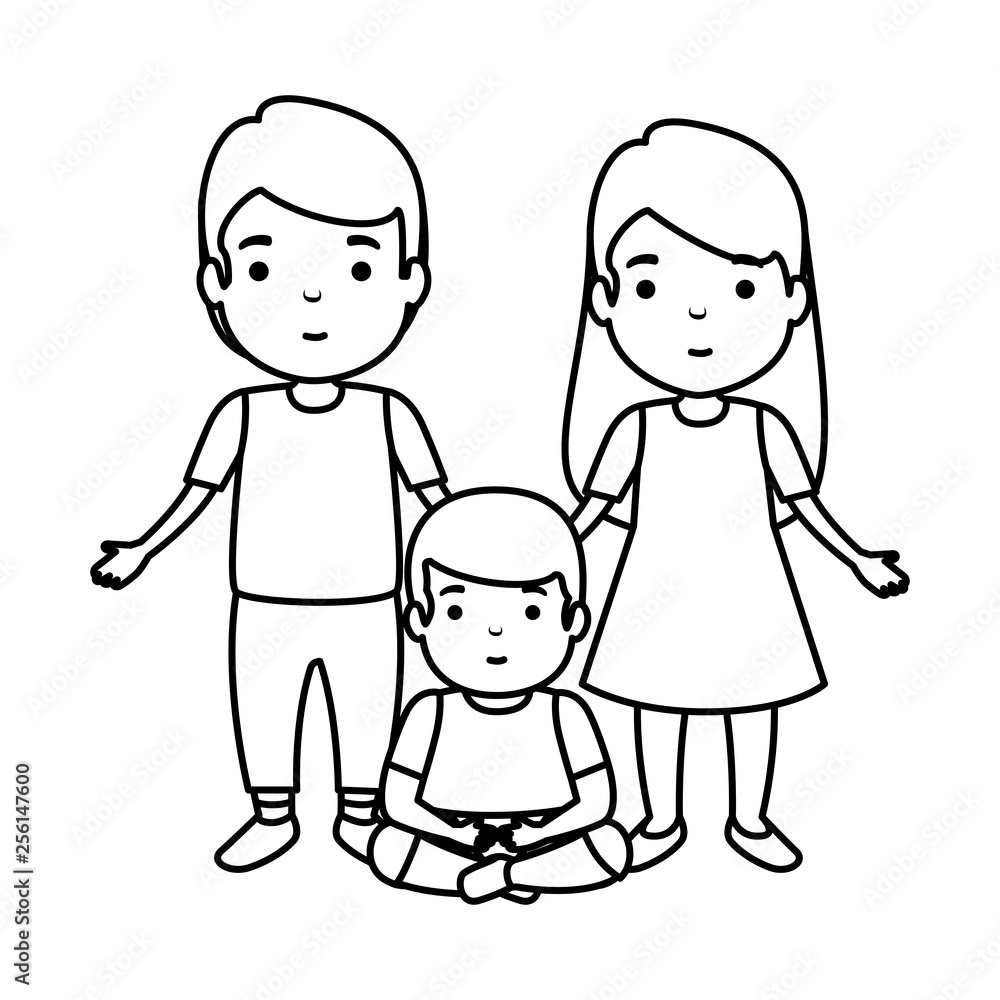 parents couple with son characters parents couple with son characters