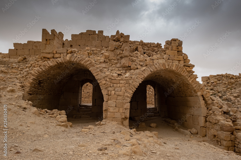 Shobak crusader castle ruins in Jordan
