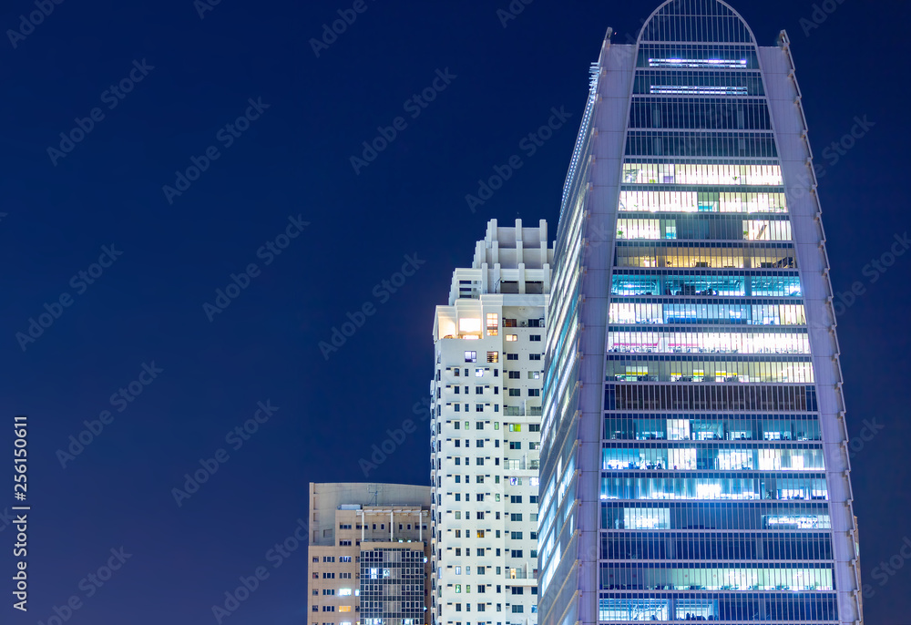 Obraz premium city view with copyspace