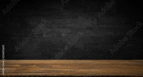 background of barrel and worn old table of wood