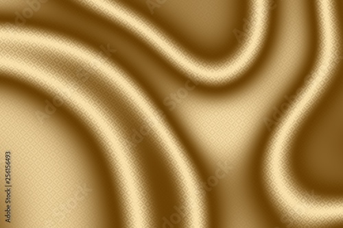 Gold fabric pattern and vin...