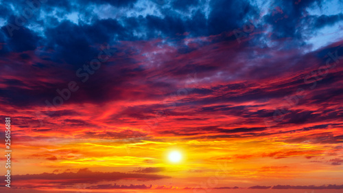 light about the sky . Paradise heaven . Dramatic nature background . Journey of the Soul . background sky at sunset and dawn . © yaalan