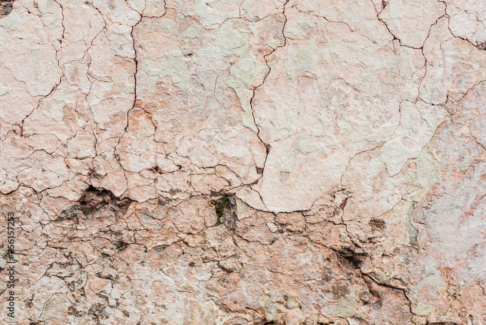 Wall fragment with scratches and cracks Wall fragment with scratches and cracks