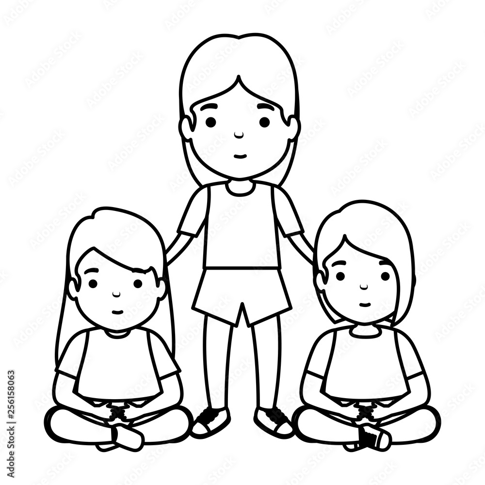 mother with daughters characters mother with daughters characters