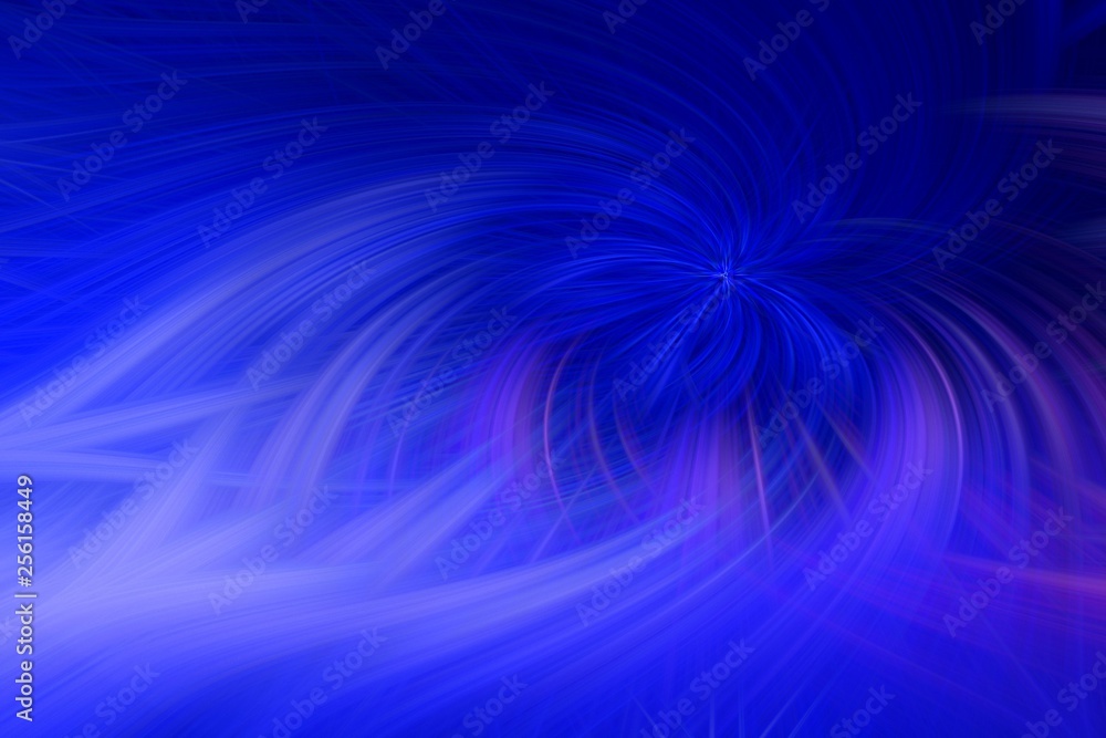 flame fractal dark background blue. curve. flame fractal dark background blue. curve.