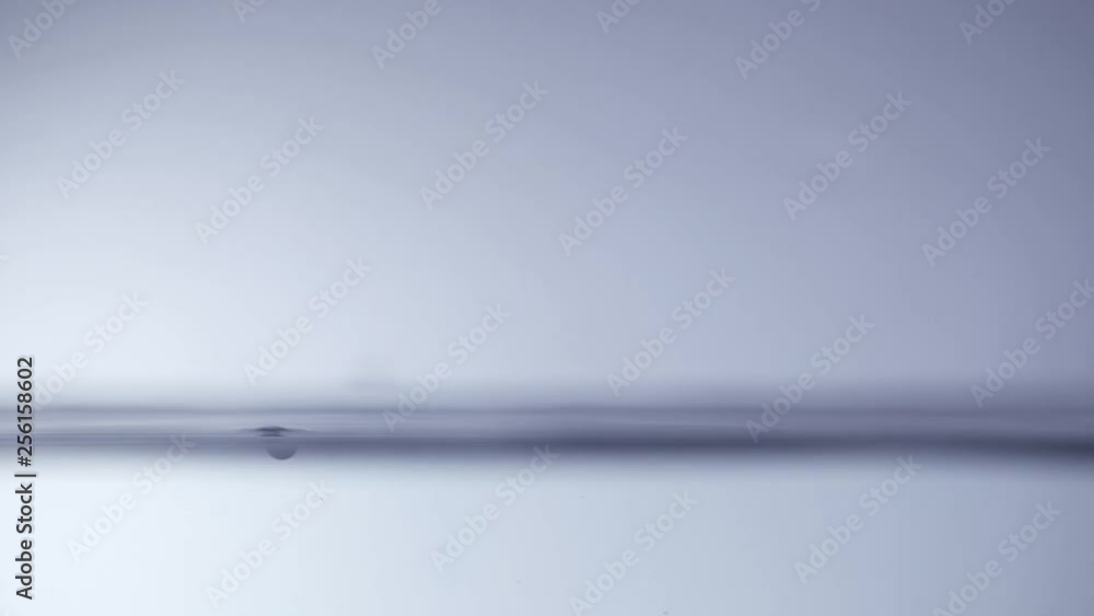 a drop of water falls on the water surface a drop of water falls on the water surface