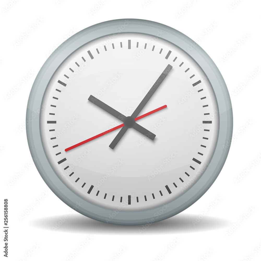 Clock without numbers isolated on white. Clock without numbers isolated on white.
