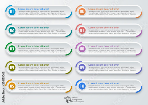Web Button and Headline Design, Vector Graphics