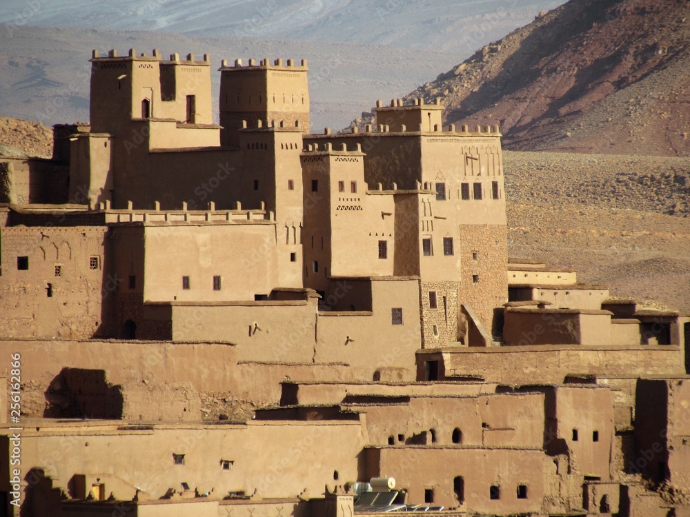 Ksar of Ait Ben Haddou in center Morocco has been a UNESCO World Heritage Site sine 1987. Walking through the little streets is a fairy Tale experience